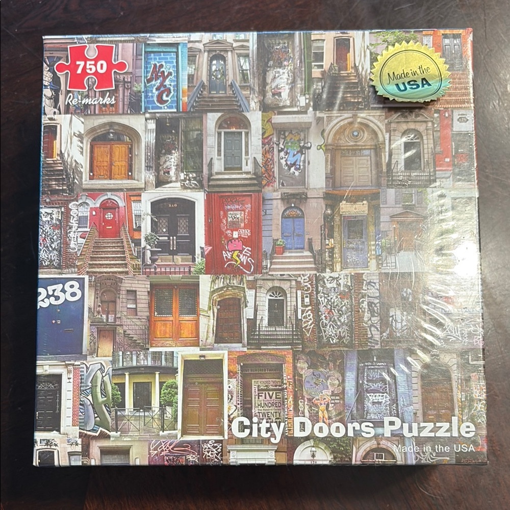 City Doors Puzzle - 750 Pieces